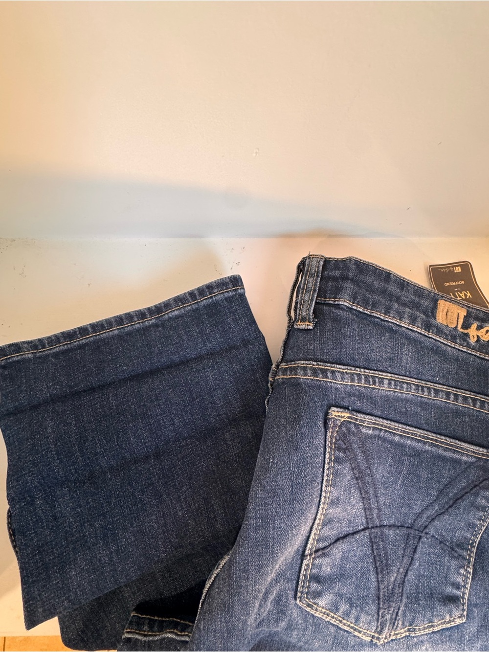Kut from the Kloth Dark Blue Bootcut Jeans